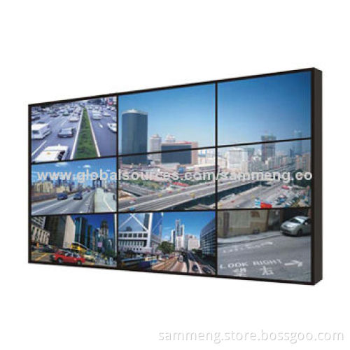 New Model LG Panel 47-inch DID LCD Video Wall with 4.9mm Bezel, Smallest Gap in the Market so Far